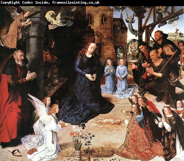 GOES, Hugo van der The Adoration of the Shepherds